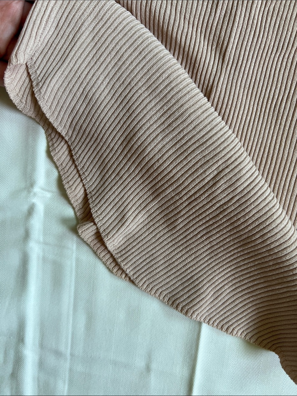 ZARA One-Shoulder Ribbed Tank - Picture 4 of 4